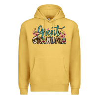 Antique Gold great grandma Premium Hoodie - OliviaCreatesArt