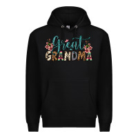 Black great grandma Premium Hoodie - OliviaCreatesArt