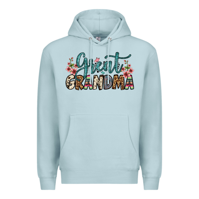 Great Grandma Premium Hoodie by OliviaCreatesArt | Teevron