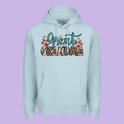 Great Grandma Premium Hoodie Designed By Oliviacreatesart