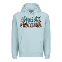Blue Mist great grandma Premium Hoodie - OliviaCreatesArt