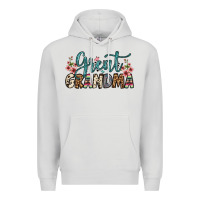 Dove Grey great grandma Premium Hoodie - OliviaCreatesArt