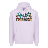 Lilac great grandma Premium Hoodie - OliviaCreatesArt