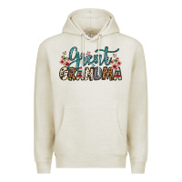 Oatmeal Heather great grandma Premium Hoodie - OliviaCreatesArt