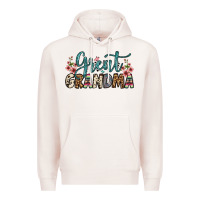 Pale Pink great grandma Premium Hoodie - OliviaCreatesArt