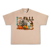 Burro Hello Fall Merino Wool Sheep Urban Heavy Tee - LillyAllenDesigns