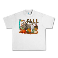 Lunar Rock Hello Fall Merino Wool Sheep Urban Heavy Tee - LillyAllenDesigns