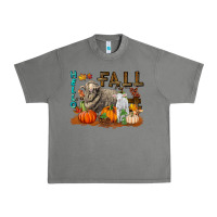 Tornado Hello Fall Merino Wool Sheep Urban Heavy Tee - LillyAllenDesigns