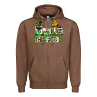 Chestnut St. Patrick's cat who needs luck when you are this Zipper Hoodie - CowGirlArtShop