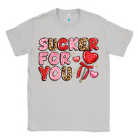 Moon Dust lovethemed typography with heart lollipop Classic Tee - LillyAllenDesigns