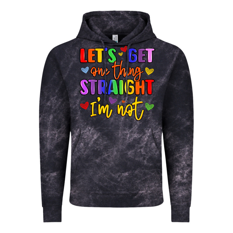 Celebrate Pride With Colorful Text Vintage Hoodie by LillyAllenDesigns | Teevron