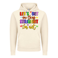 Vintage Artic celebrate pride with colorful text Vintage Hoodie - LillyAllenDesigns