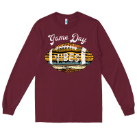 Burgundy Game Day Vibes Long Sleeve Tee - Bettercallsaul