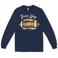 Navy Game Day Vibes Long Sleeve Tee - Bettercallsaul