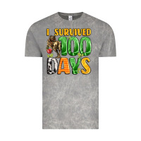 Cloud Rock dinosaur 100day celebration Vintage Tee - LillyAllenDesigns