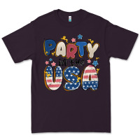 Plum party in the usa Premium Tee - MaliasSmallBusiness