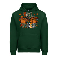 Forest Green fall vibes Urban Hoodie - SublimationCraftShop