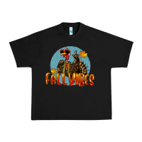 Black Fall Vibes Turkey Urban Heavy Tee - LillyAllenDesigns
