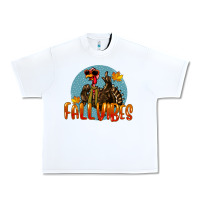 White Fall Vibes Turkey Urban Heavy Tee - LillyAllenDesigns