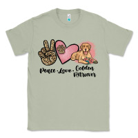 Matcha peace love golden retriever Classic Tee - JahusDesignShop