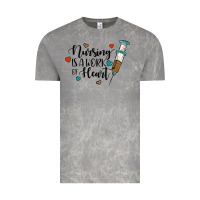 Cloud Rock nursing i̇s a work of heart Vintage Tee - JahusDesignShop