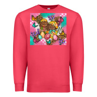 Cardinal Easter Bunnies And Egg Tumbler Premium Sweatshirt - BundleAndBundleShop
