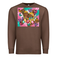 Chestnut Easter Bunnies And Egg Tumbler Premium Sweatshirt - BundleAndBundleShop
