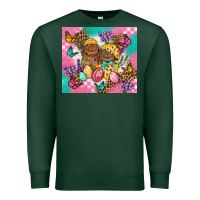 Sports Green Easter Bunnies And Egg Tumbler Premium Sweatshirt - BundleAndBundleShop
