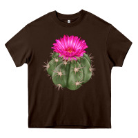 Chocolate Brown eagle claws cactus Heavy Core Tee - LillyAllenDesigns