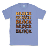 Colony Blue typography variations in animal and glitter textur Classic Tee - LillyAllenDesigns