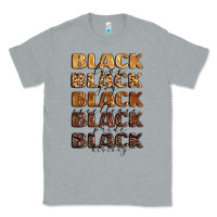 Heather Grey typography variations in animal and glitter textur Classic Tee - LillyAllenDesigns