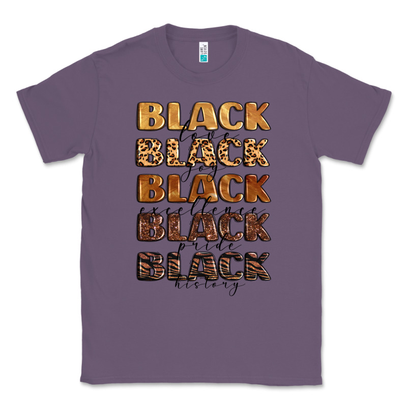 Typography Variations In Animal And Glitter Textur Classic Tee by LillyAllenDesigns | Teevron