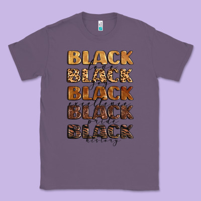 Typography Variations In Animal And Glitter Textur Classic Tee Designed By Lillyallendesigns