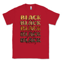 Red typography variations in animal and glitter textur Classic Tee - LillyAllenDesigns