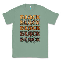Sage typography variations in animal and glitter textur Classic Tee - LillyAllenDesigns