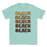 Seafoam typography variations in animal and glitter textur Classic Tee - LillyAllenDesigns