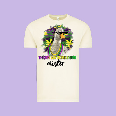 Throw Me Something Mister Vintage Tee Designed By Lillyallendesigns