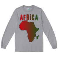 Heather Grey Africa Long Sleeve Tee - Bettercallsaul