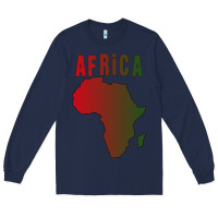 Navy Africa Long Sleeve Tee - Bettercallsaul