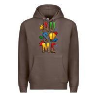 Coffee ausome autism Premium Hoodie - OliviaCreatesArt