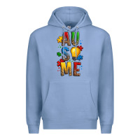 Colony Blue ausome autism Premium Hoodie - OliviaCreatesArt