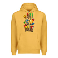 Mustard ausome autism Premium Hoodie - OliviaCreatesArt