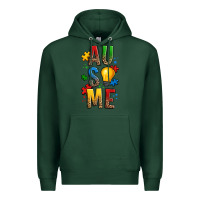 Sports Green ausome autism Premium Hoodie - OliviaCreatesArt