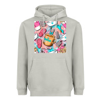 Moon Dust hospital nurse coffee cups with leopard seamless pattern bbs Heavyweight Hoodie - BundleAndBundleShop