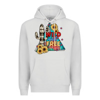 Dove Grey Wıld and Free Premium Hoodie - JahusDesignShop