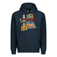 Navy Wıld and Free Premium Hoodie - JahusDesignShop