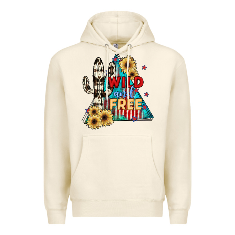 Wıld And Free Premium Hoodie by JahusDesignShop | Teevron