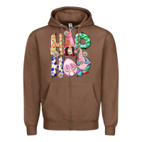 Chestnut Hop hop Easter gnomies Easter Day Zipper Hoodie - CowGirlArtShop