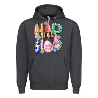 Smoke Hop hop Easter gnomies Easter Day Zipper Hoodie - CowGirlArtShop