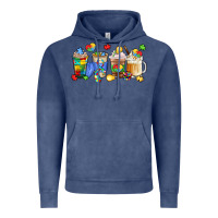 Vintage Denim image title puzzlethemed beverages and accessories Vintage Hoodie - LillyAllenDesigns